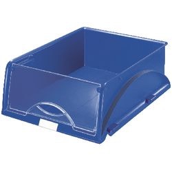 Leitz letter tray sorty 5231 a4 c4 blue horizontal
