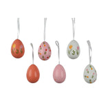 Decoris decoração suspensa ovo de Páscoa poliestireno 6ø4xh6cm