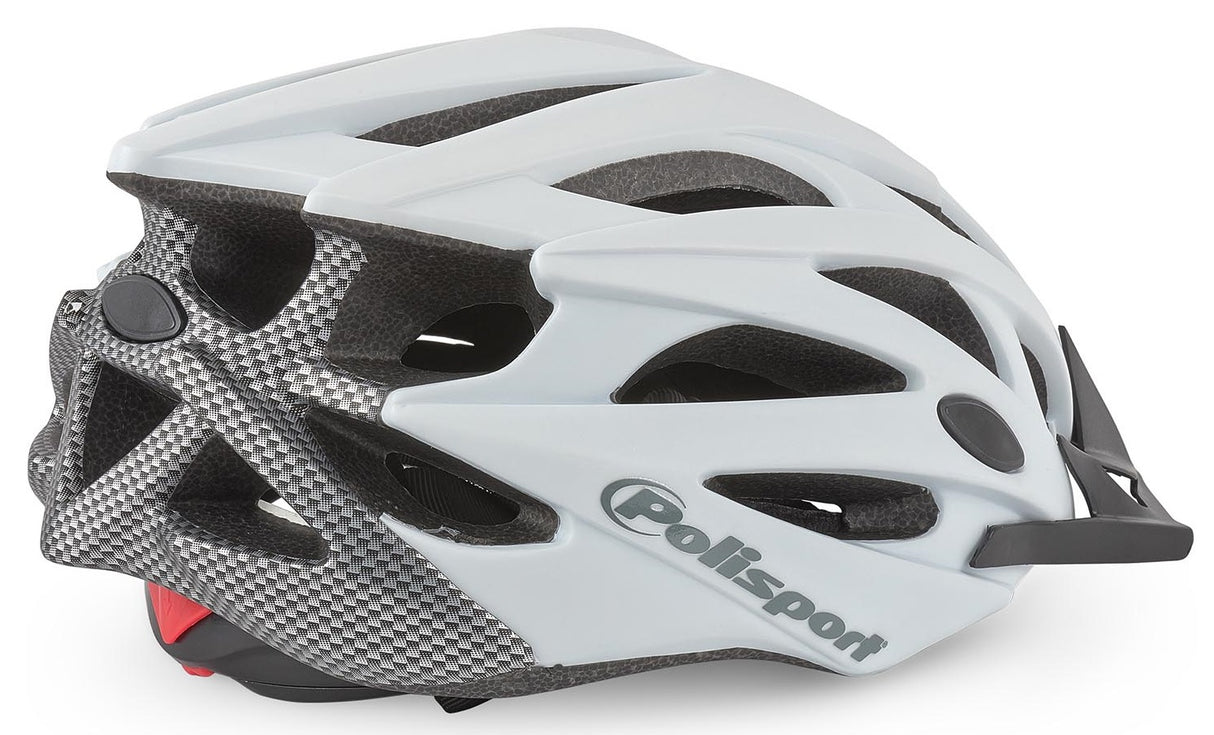Polisport Twig bicycle helmet M 55-58cm white matt carbon