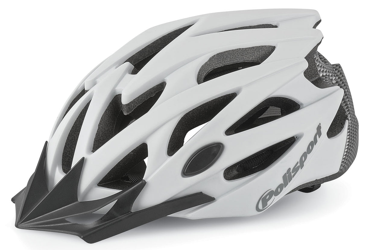 Polisport Twig bicycle helmet M 55-58cm white matt carbon