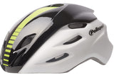 Polisport Helm Aero Road Mat Gloss bianco Giallo L 58-61 cm