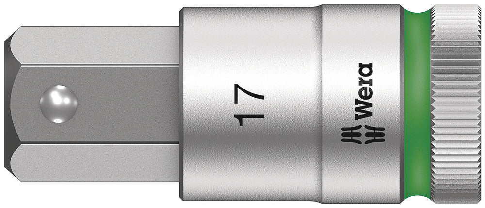 Wera 8740 C HF Zyklop Bit Socket with Holding Function with 1/2" Drive, 7.0 x 140 mm - 1 piece(s) - 05003843001