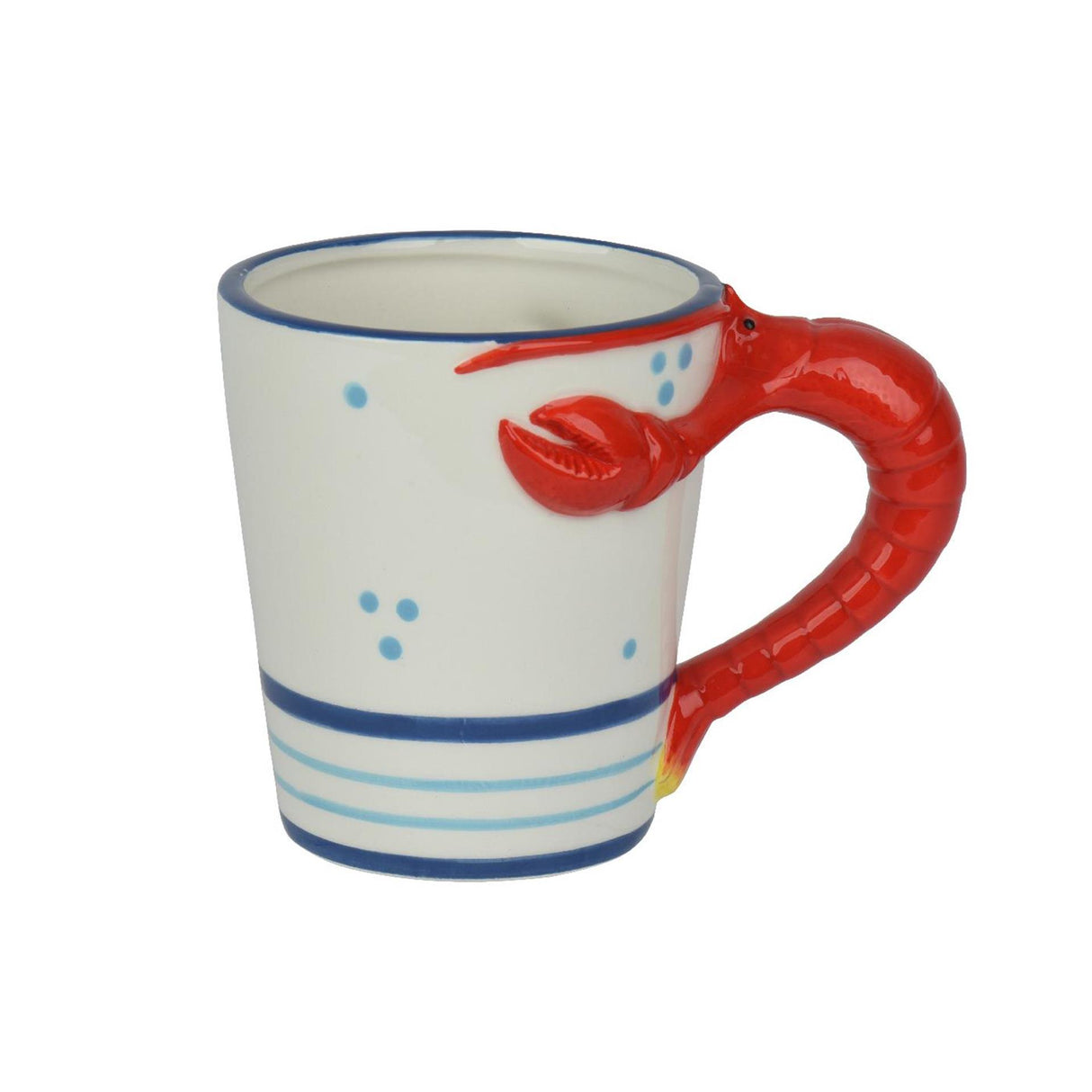 Decoris mugg hummer dolomit 13,5x9x10cm