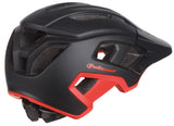 PoliSport Mountain Pro kolesarska čelada L 58-61cm črno rdeča