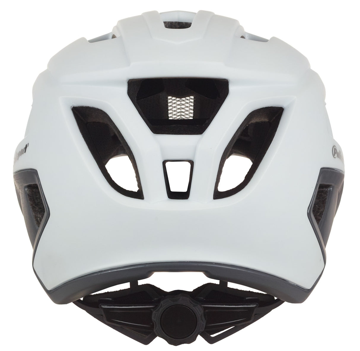 Polisport Mountain Pro Fahrradhelm L 58-61 cm Weiß grau
