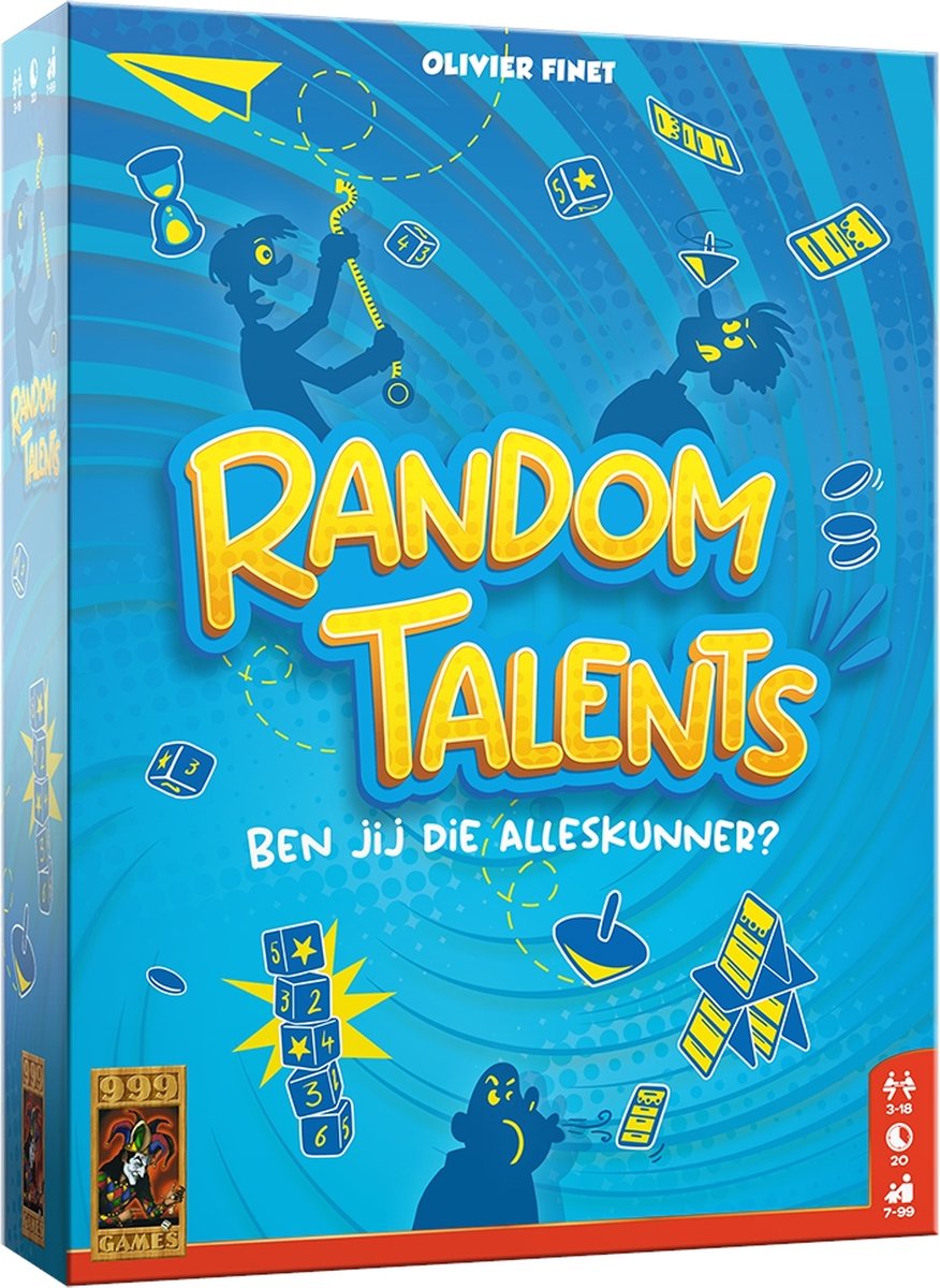 Jogo aleatório de talentos