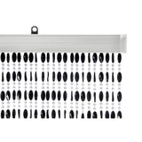 Wicotex vliegengordijn charlotte 90x220cm zwart