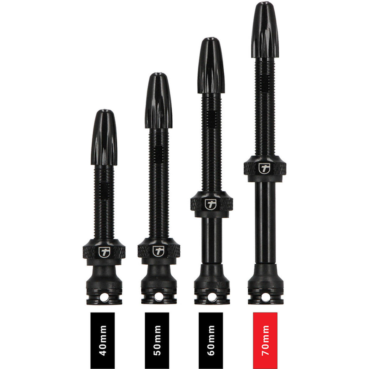 Trivio - tubeless valve black fvt