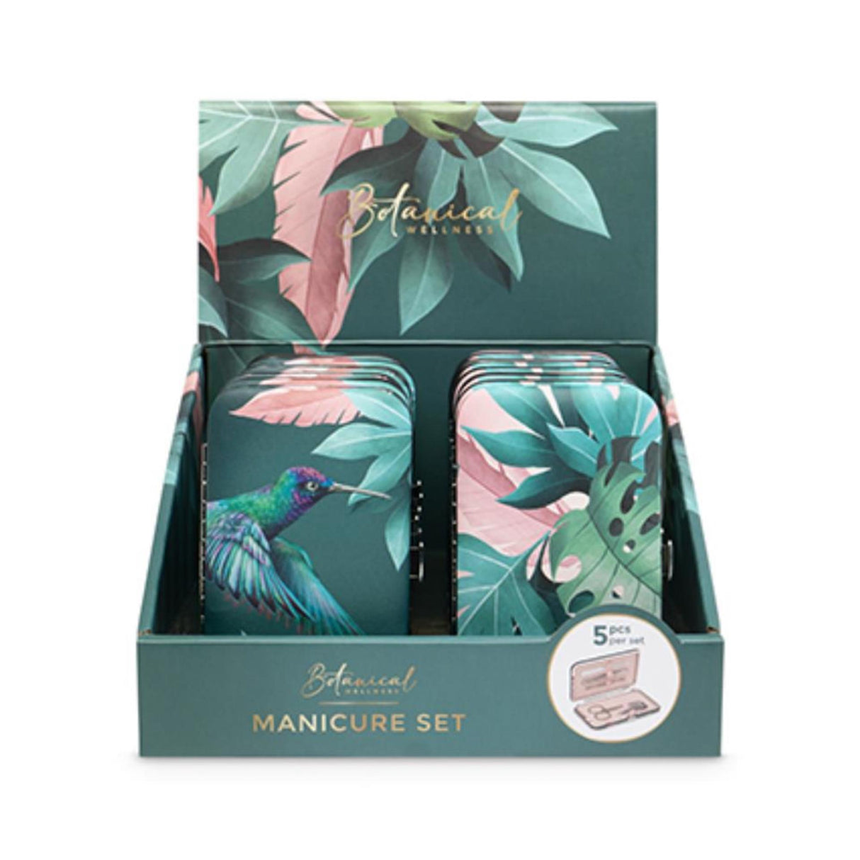 Casuelle botanical manicureset 5-delig in etui