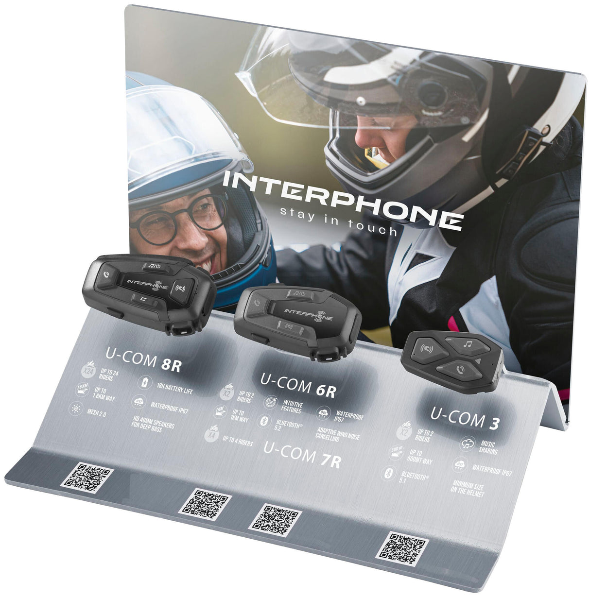 Interphone sales display display counter display f. 3 u-co
