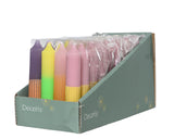 Decoris dinerkaars paraffine 4 -delig 11cm