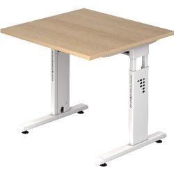 Bach desk hammerer vos08 e w melamine t-leg
