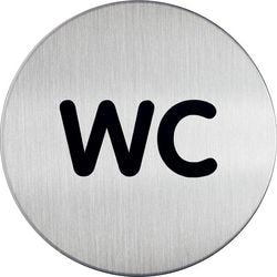 Pictogram toilet durable stainless steel table model scratch resistant