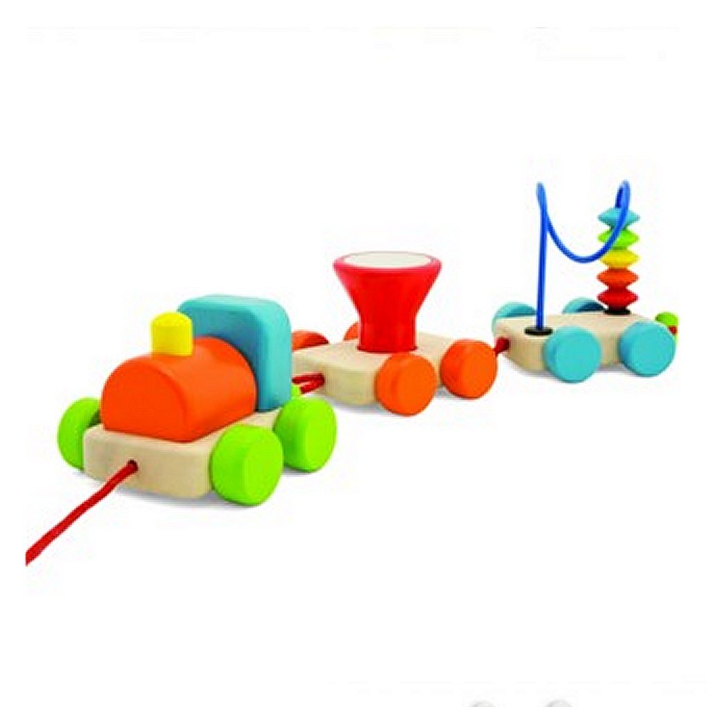 Pintoy Wooden Activity Train