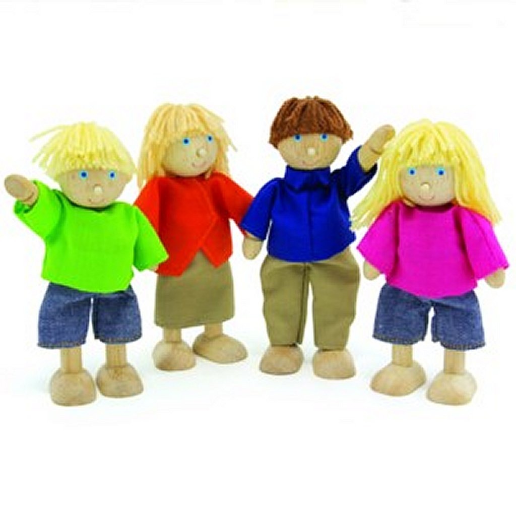 Pintoy Pintoy Dolls Family Feliz por Dollhouse