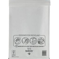 Air cushion envelopes Sealed Air white 50 pieces