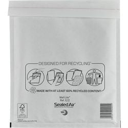 Bubble-lined envelopes Mail Lite white 79 gsm 100 count
