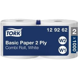 Paper towels Tork W1 W2 2-ply white