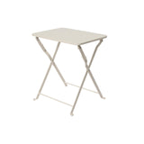 Decoris sidetable off-white staal 40x30x45cm
