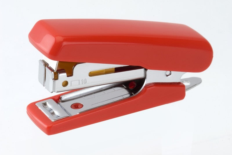 Kangaro K-7305808 Stapler Mini-10 Red, Max 10 Sheets, No. 10 Stapling