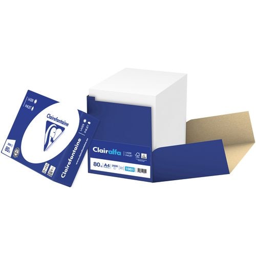 Clairefontaine print papier clairefontainte a4 80 g m² wit 2500vel