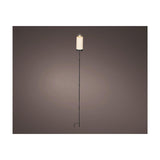 Lumineo Solar Käerz op Stecker Crème ø7xh117cm