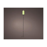 Lumineo Solar Käerz op Stecker gréng ø7xh117cm