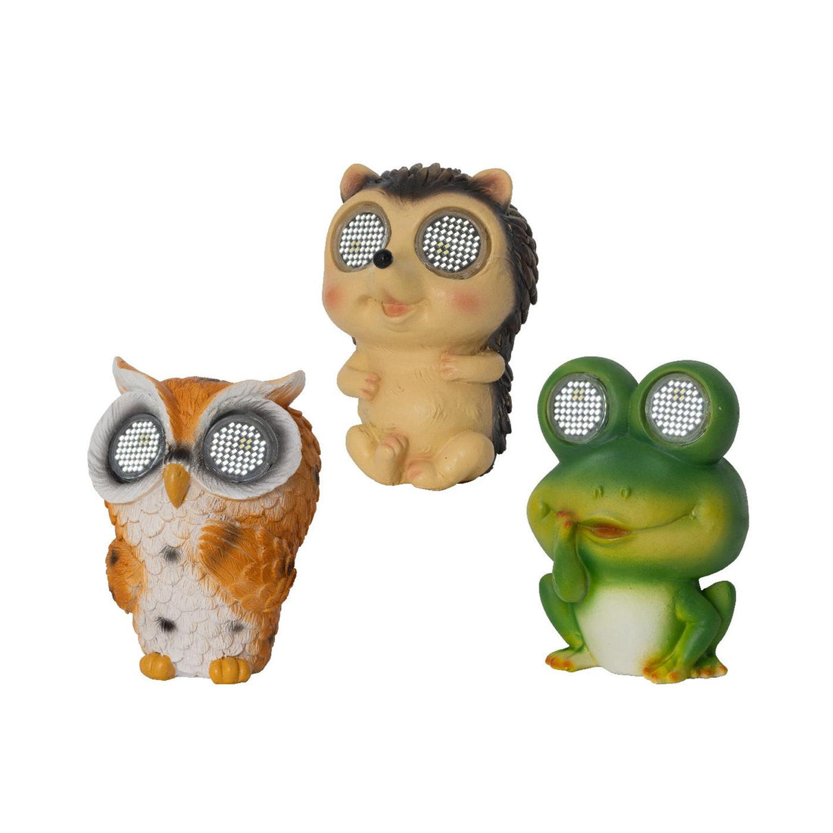 Lumineo solar animalsk polyresin 8x7,5x10cm