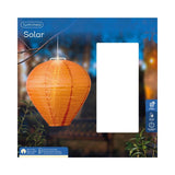 Lumineo solar lantaarn nylon ø30x28cm