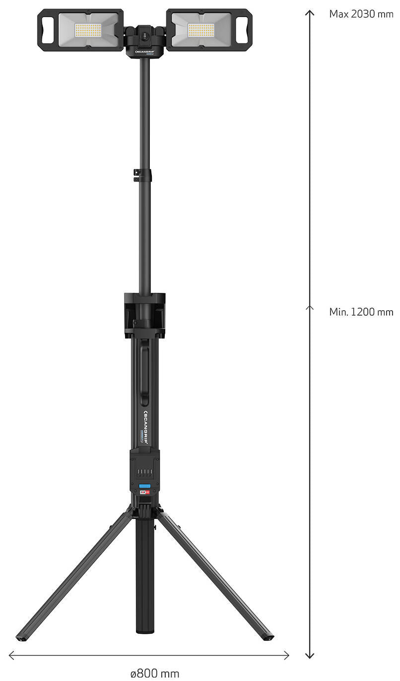Scangrip Tower 5 Connect Action Package Lamp Tower 5-Set