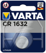 Varta Button Cell Battery CR1632 Lithium 3V