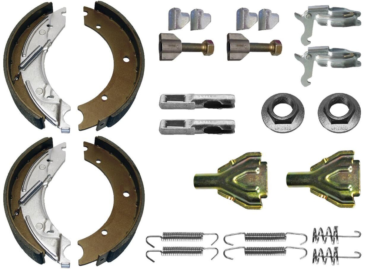 Valeryd remschoenen set superkit brake shoe set 250x40 knott superkit 25-2025