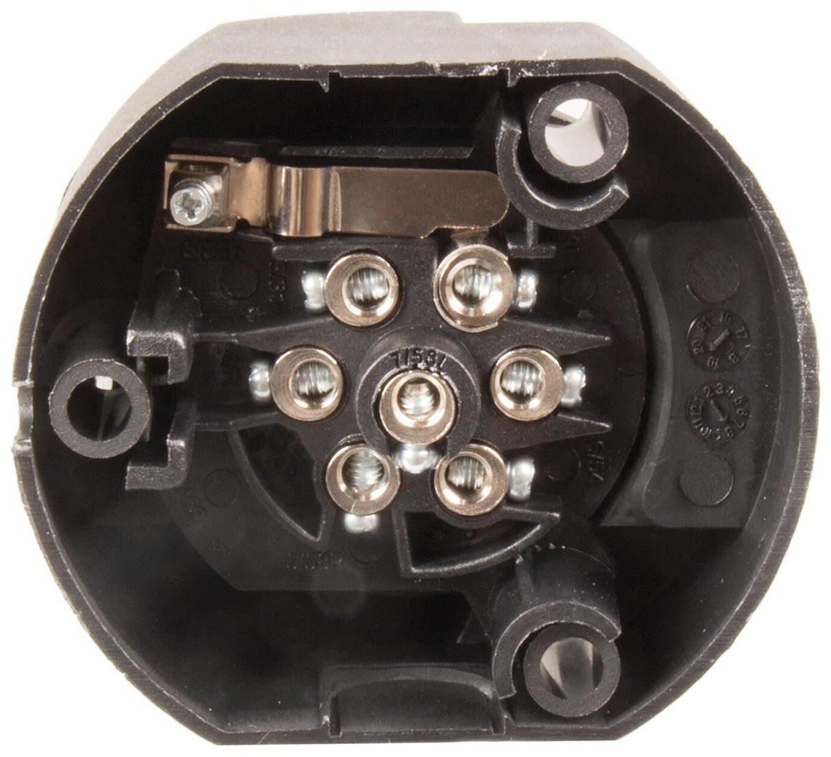 Valeryd 7-pin socket outlet plastic