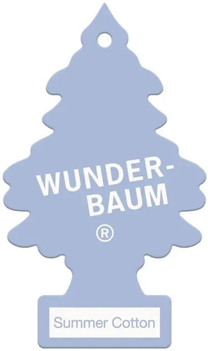 Wunder-baum geurbomen luchtverfrisser wunderbaum summer cotton 1 er