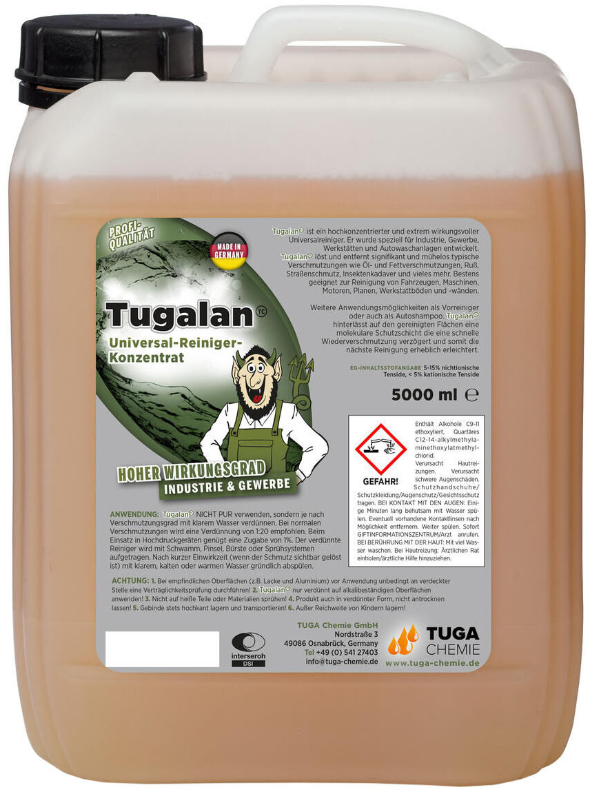 Tuga chemistry universal cleaner tugalan tugalan uni cleaner 5l tuga