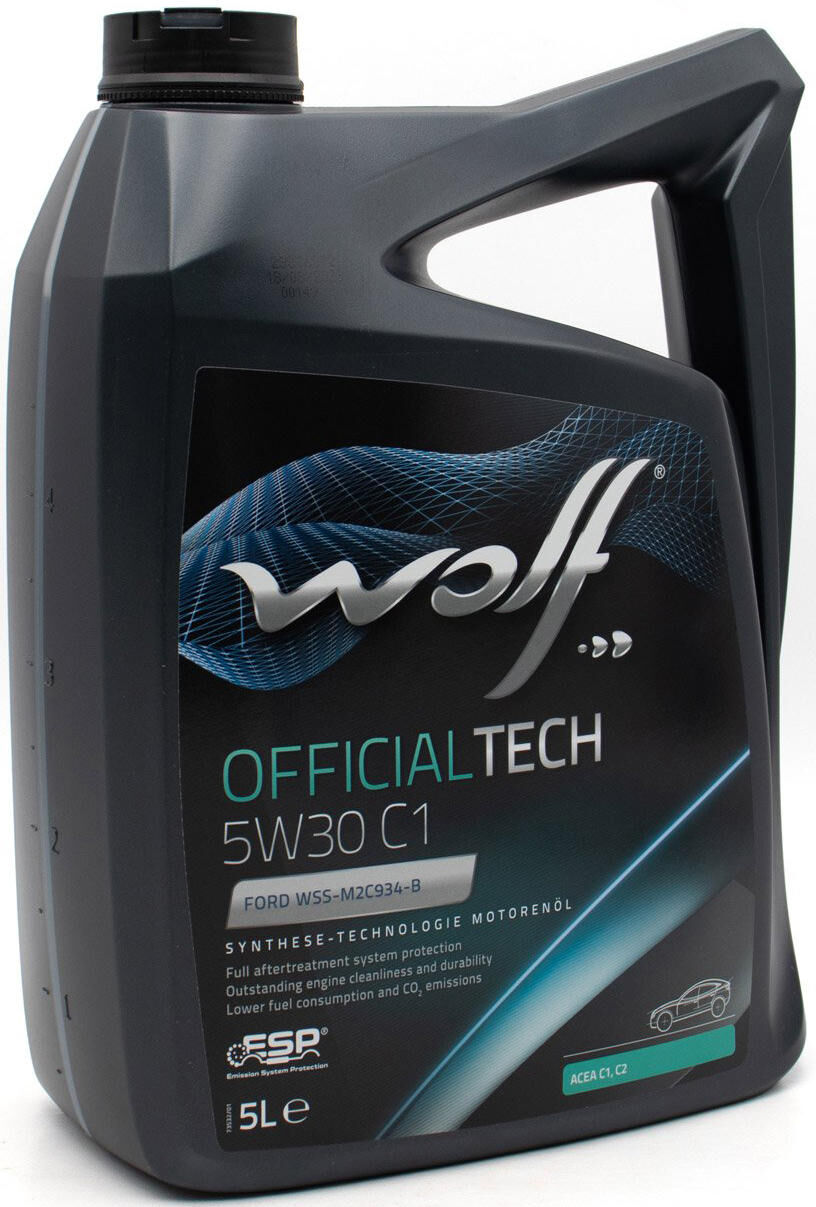 Wolf motor oil officialtech c1 . motoroil 5w30 5l off.tech c1