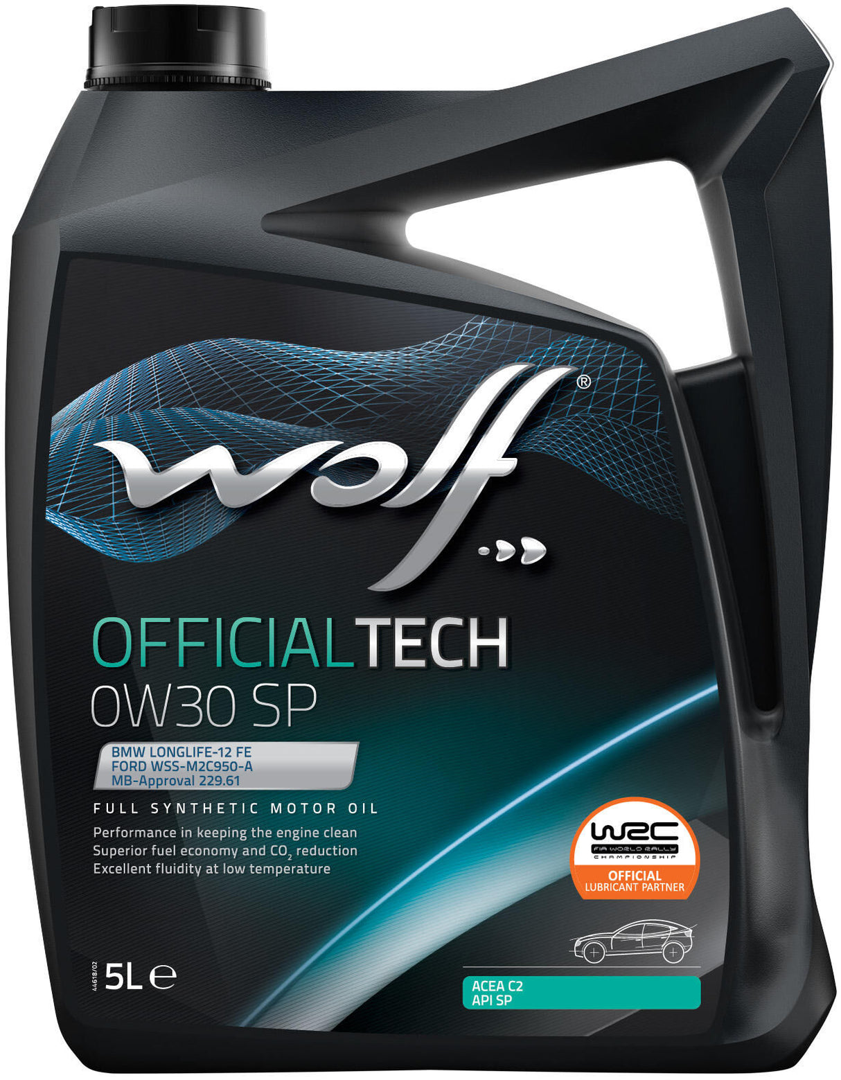 Wolf motorolie officialtech sp . motoroil 0w30 5l off.tech sp