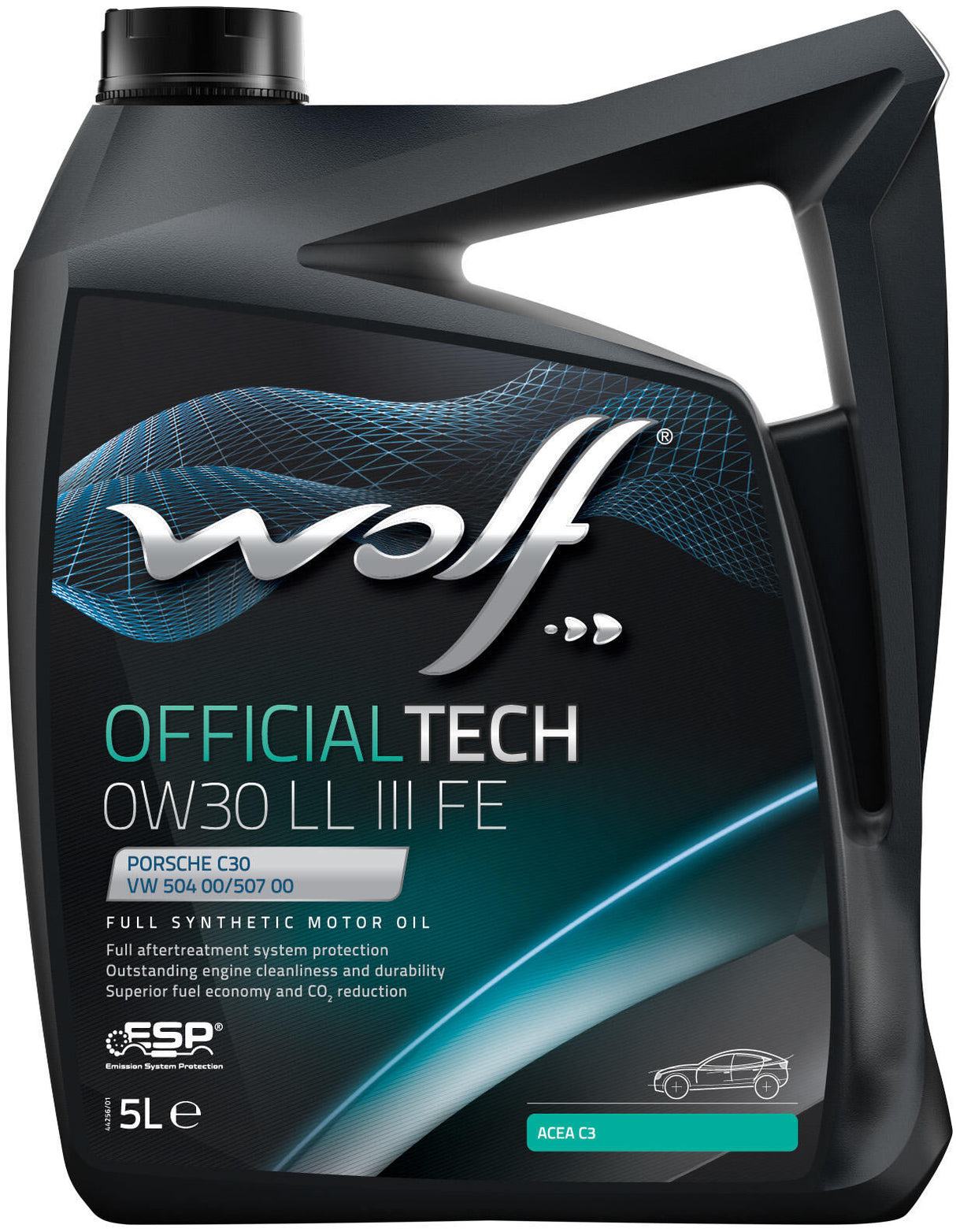 Wolf motor oil officialtech ll iii fe . motoroil 0w30 5l off.tech ll iii fe