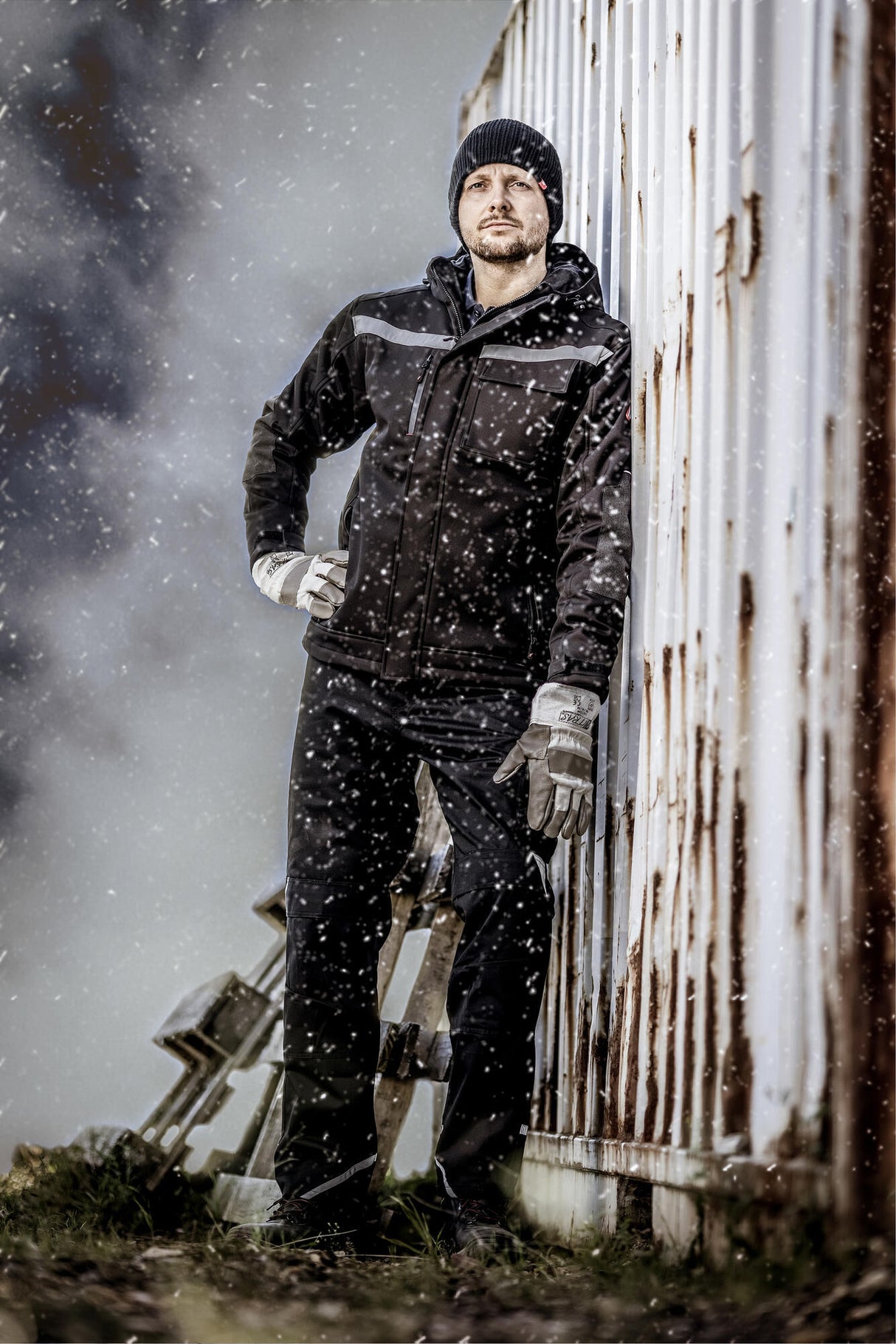 Nitras safety nitras softshell jacket motion tex plus . winter softshellj. gr. XL Nitras Motion Tex Plus