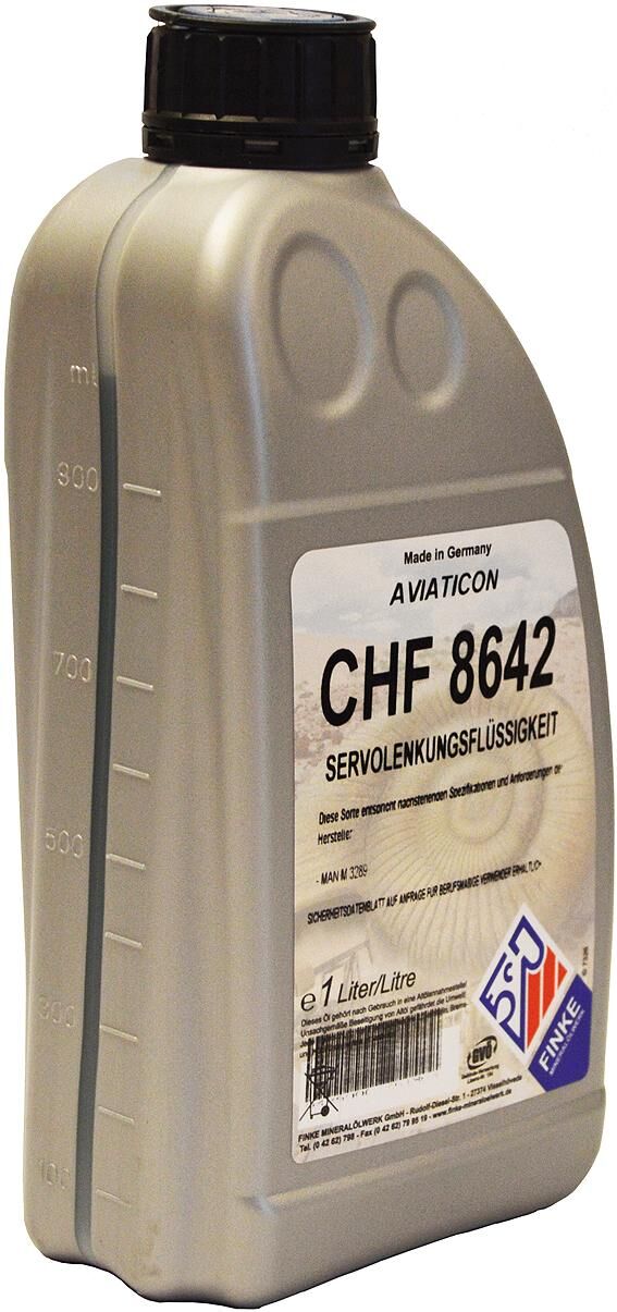 Finke hydraulische olie aviaticon chf 8642 .
