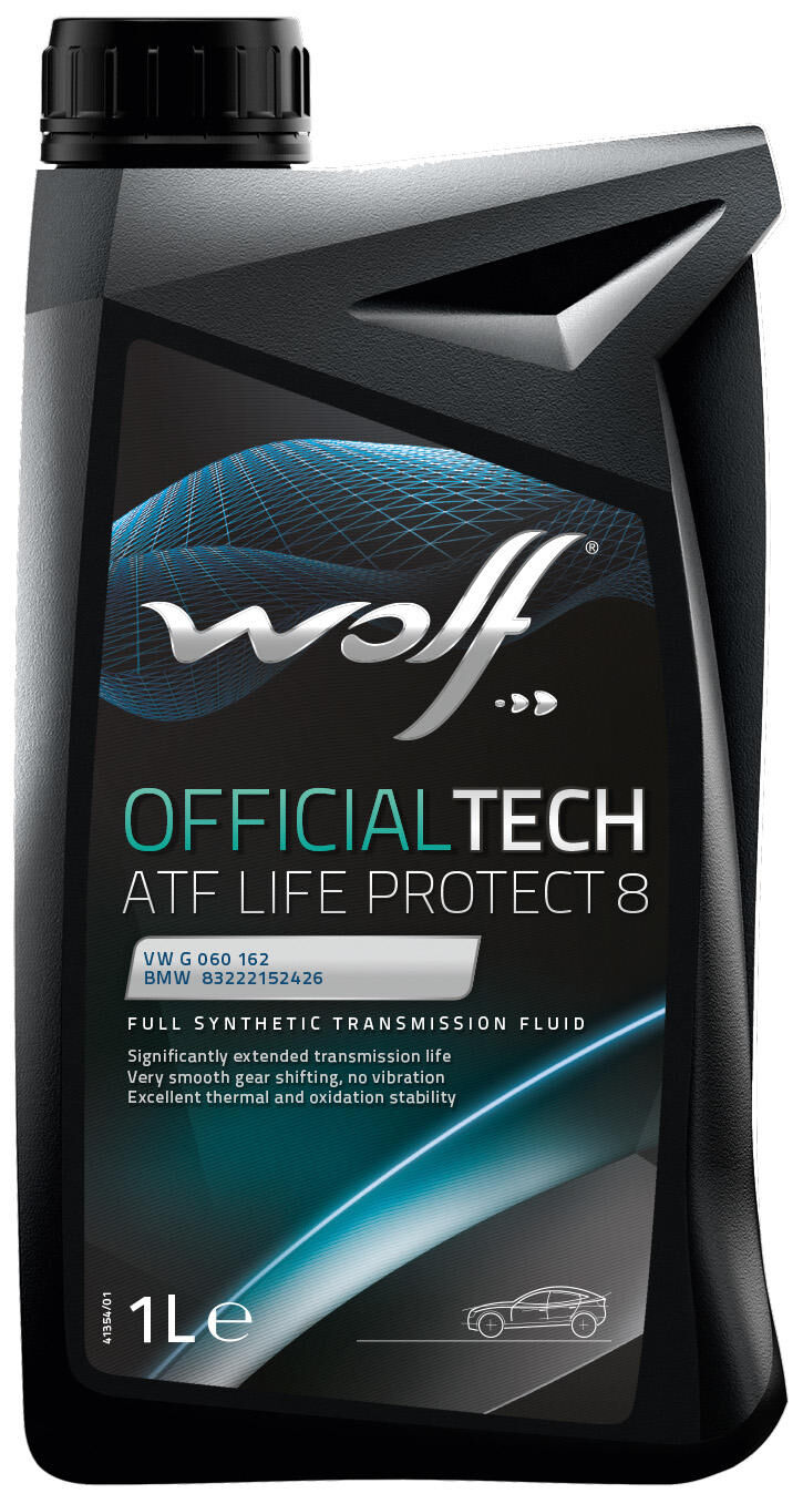 Wolf transmission oil officialtech atf life protect 8 . gear oil 1l atf off.tech lifeprot. 8