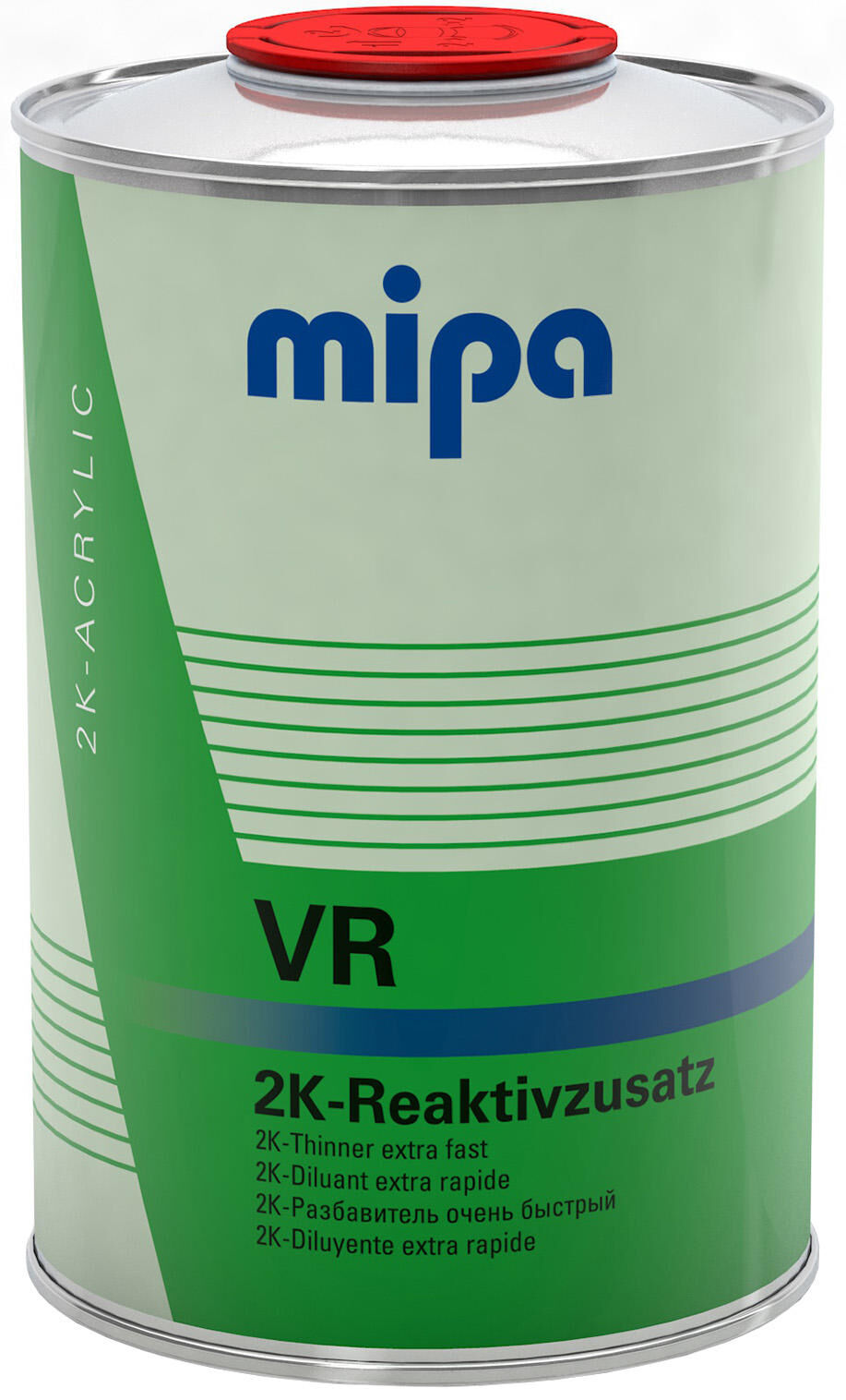 Mipa 2k reaction additive 2k reactive additive 2k-ducting extra short