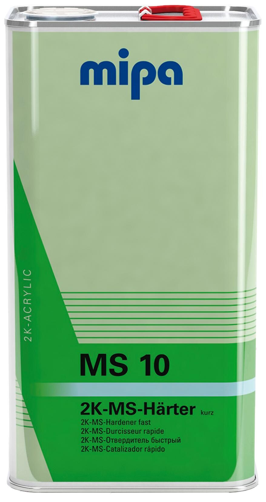 Mipa 2-k verharder ms 10 2k-acryl-verharder kort , hs-kwaliteit