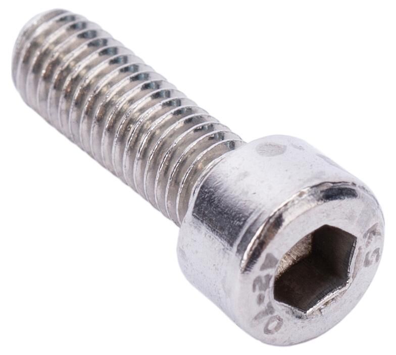 Dresselhaus binnenzeskantbout cylinder bolts 6x12mm a2 with inside hex. 100 p