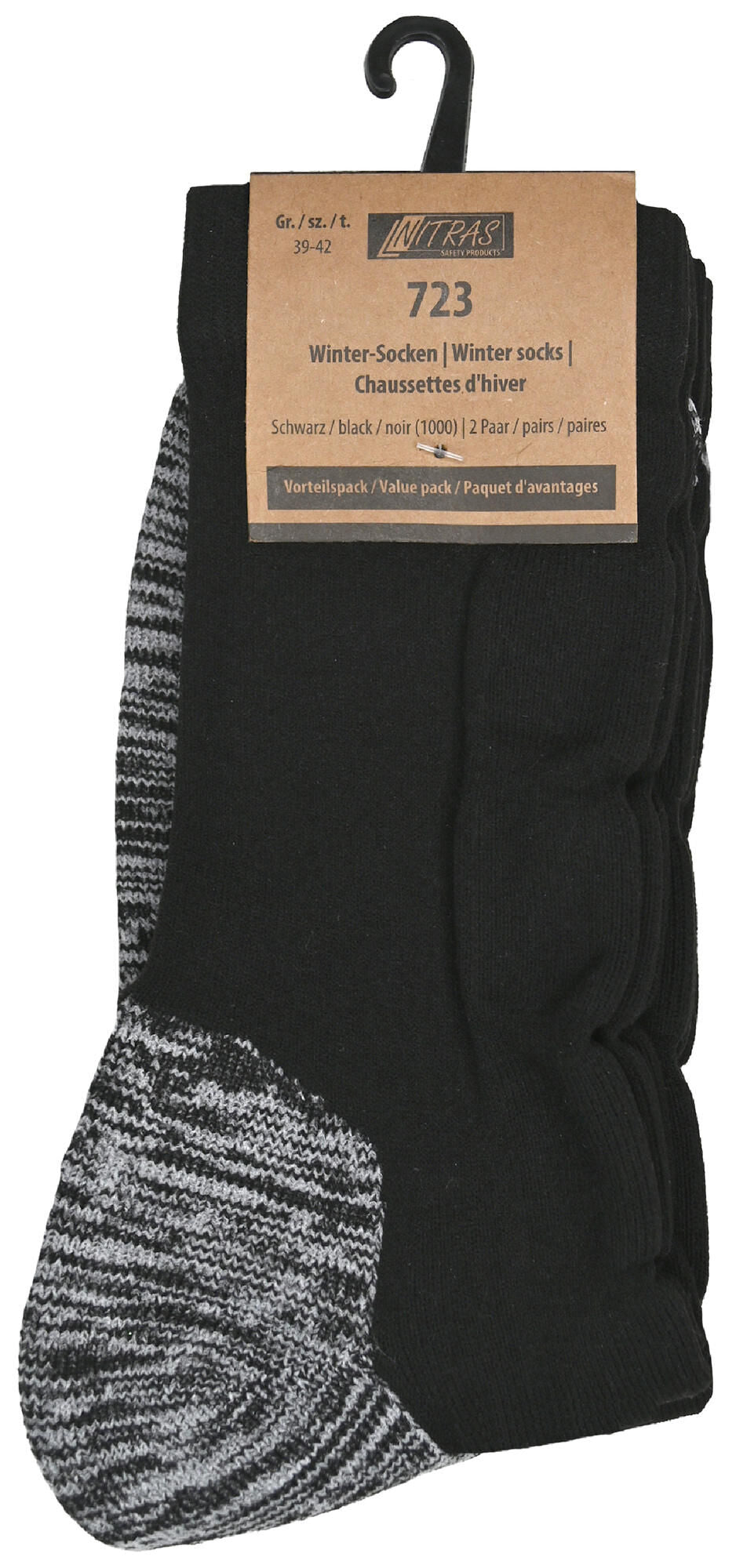 Nitras safety nitras sokken winter winter socks sw gr.43-46 nitras 1pk with 2 pairs