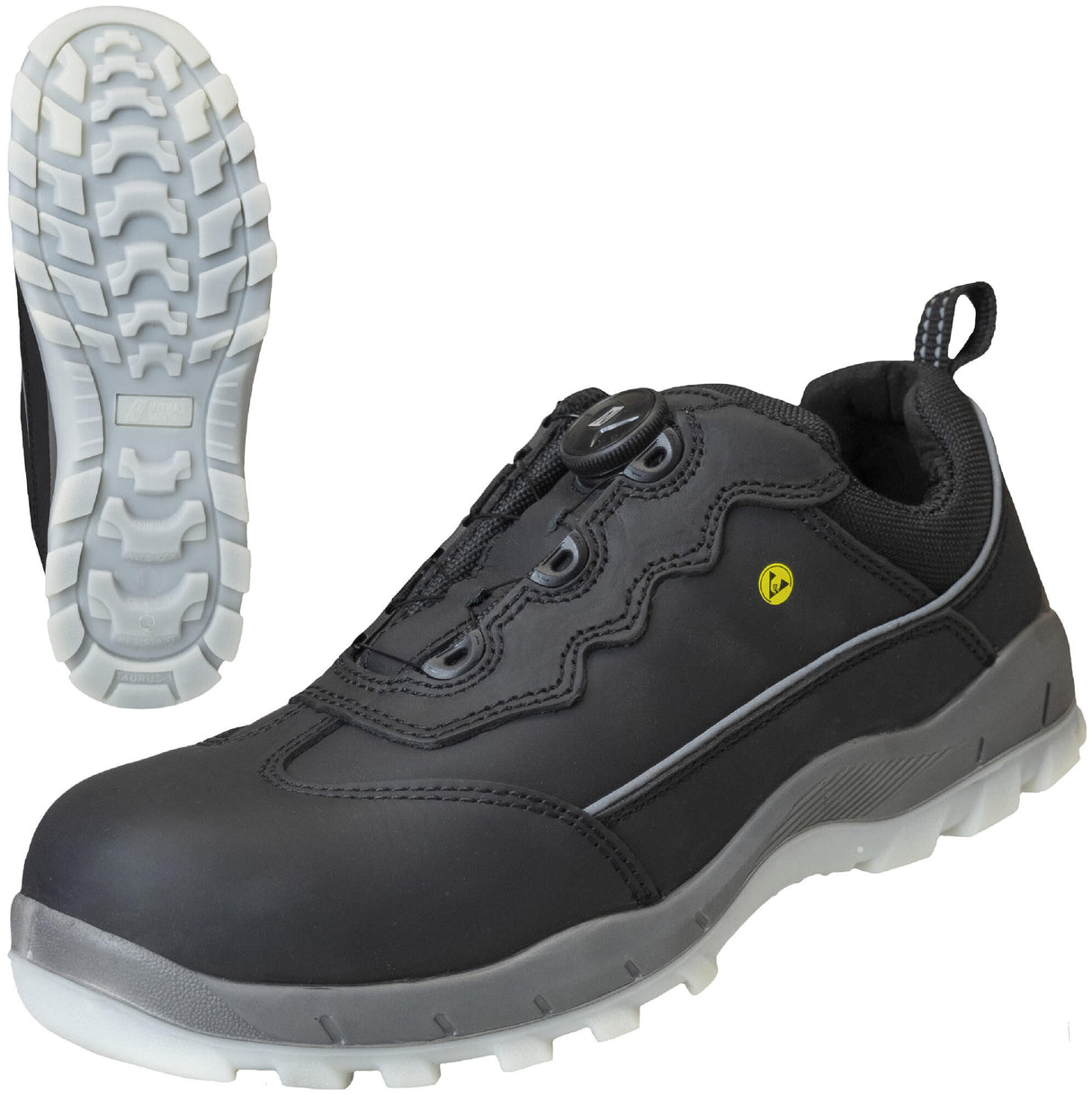Nitras safety nitras lage schoen sport step fit safety shoes gr. 43 sport step fit