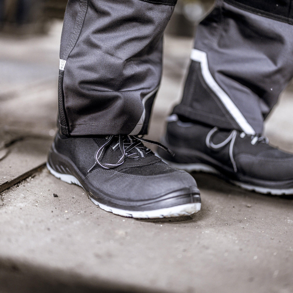 Nitras safety nitras low shoe solid step safety shoes gr. 45 nitras solid step gray