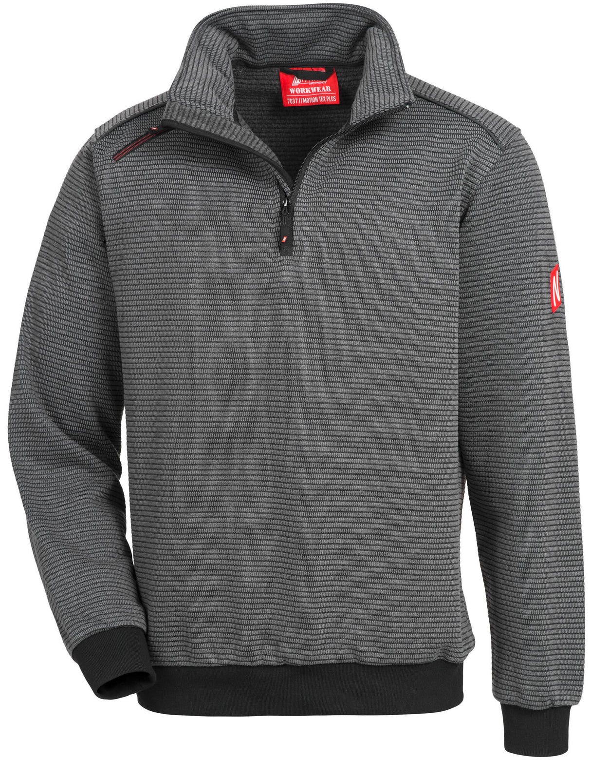 Nitras safety nitras trui 7034 motion tex plus pullover gr. l grey nitras motion tex plus