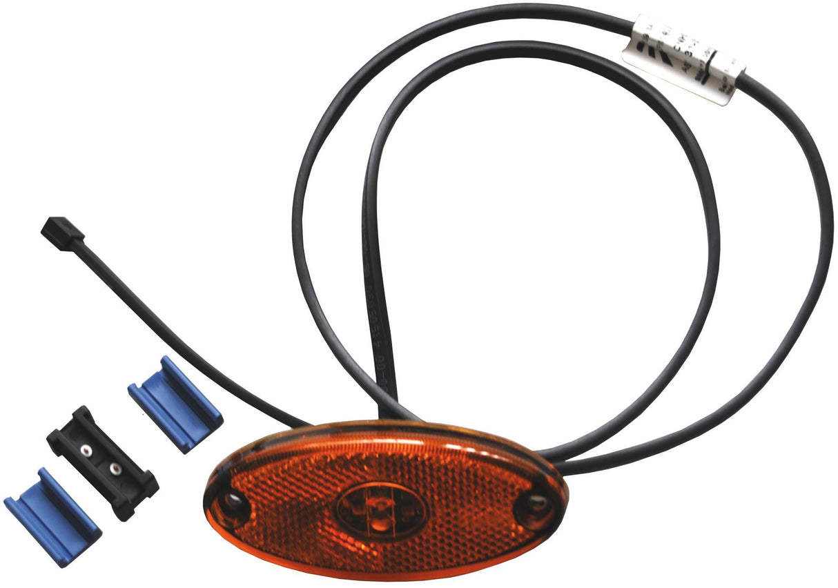 Aspöck flatpoint ii zijmarkeringslicht light led sml yellow flatpoint ii