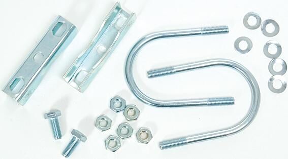 Bünte clamp bracket mounting pipe holder.